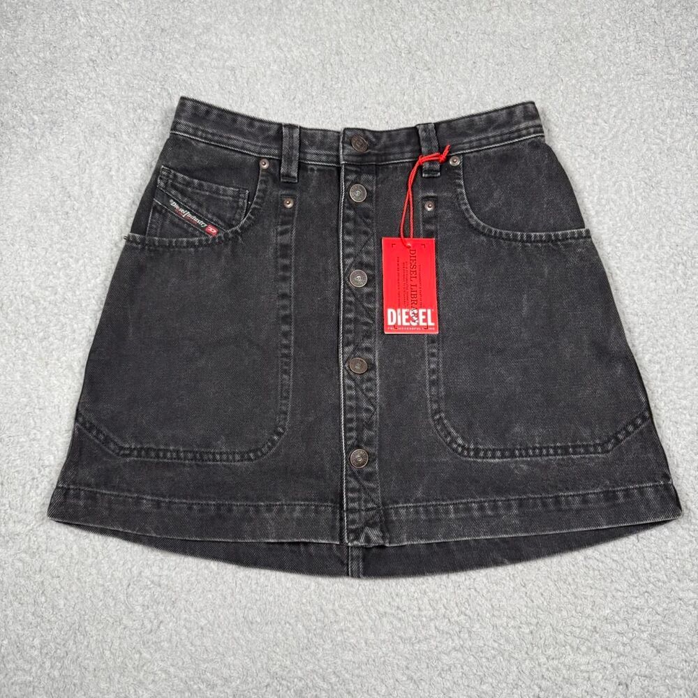 Diesel Women's Black Skirt